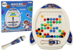 shumee Magnetna tabla Space Rocket 7 Designs Pen