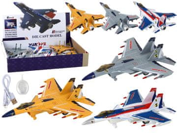 shumee Kombinacija motornih lovskih letal in par posebnih učinkov