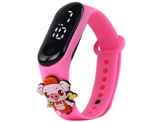 shumee Ura Pink Piggy z zaslonom na dotik in nastavljivim pasom