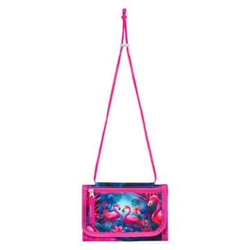 BAAGL Denarnica za vrat Flamingos
