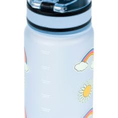 BAAGL Steklenička za pitje iz Tritana Mavrično rdeča, 500 ml