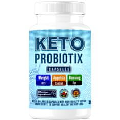 NGS Keto Probiotix prehransko dopolnilo zdravo hujšanje hujšanje zmanjšanje telesne maščobe prehrana 30 kapsul