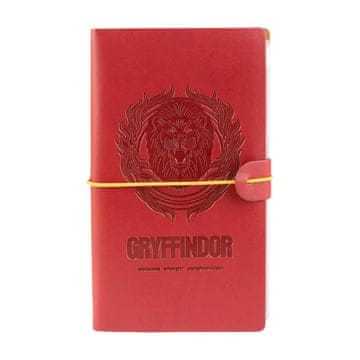 shumee Harry Potter - Gryffindor usnjen potovalni zvezek 12x19,6 cm (rdeč)