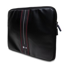 shumee BMW Carbon Red Stripes Sleeve - etui za prenosni računalnik 15" / 16" (črn)