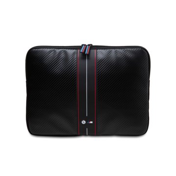 shumee BMW Carbon Red Stripes Sleeve - etui za prenosni računalnik 13" / 14" (črn)