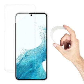 HURTEL Zaščitno steklo iz kaljenega stekla Flexi hybrid 9H za Samsung Galaxy S22 PLUS