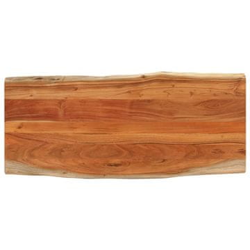 Vidaxl Mizna plošča 140x60x3,8 cm pravokotna akacija naraven rob