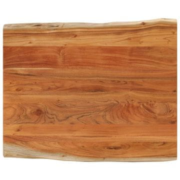 Vidaxl Mizna plošča 110x80x3,8 cm pravokotna akacija naraven rob