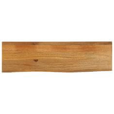 shumee Mizna plošča z naravnim robom 100x40x2.5 cm trden mangov les