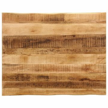 Vidaxl Mizna plošča z naravnim robom 110x80x2,5cm trden robusten mango