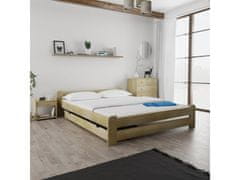 Ljubki dom Postelja Emily 160 x 200 cm bor Posteljno dno: Brez posteljnega dna, Vzmetnica: Vzmetnica Somnia 17 cm