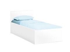 Ljubki dom Postelja SOFIA 90 x 200 cm, bela Posteljno dno: Letveno posteljno dno, Vzmetnica: Brez vzmetnice