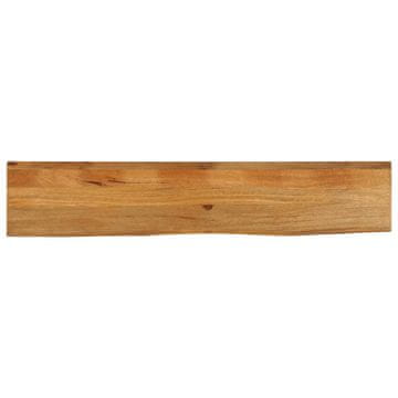shumee Mizna plošča z naravnim robom 180x30x3.8 cm trden mangov les