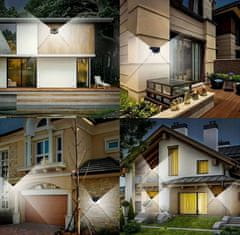 LUMILED Solarni reflektor LED vrtna fasadna svetilka VERIS 6500K IP65 PIR