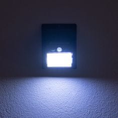 LUMILED Solarni reflektor LED vrtna fasadna svetilka HARIO 6500K IP44 PIR