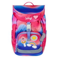 BAAGL Šolski nahrbtnik Airy Rainbow Red