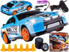 shumee Drift Car, Auto RC Drift 1:24 2,4 GHz 4WD MODRA