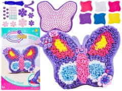 shumee Ustvarjalni komplet kompleta za vezenje, maskota, plišasta žival za šivanje, blazina za okrasitev DIY METULJ