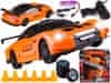 Drift Car, Auto RC Drift 1:24 2,4 GHz 4WD ORANŽEN