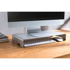 Powerton WPEMS2 aluminium 10 kg Silver, stojalo za monitor