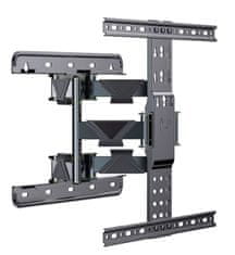 Gembird WM-65ST-01 Full-motion TV wall mount 32"-65" Black