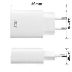 ACT AC2100 kompaktni USB-C polnilec 20 W za hitro polnjenje