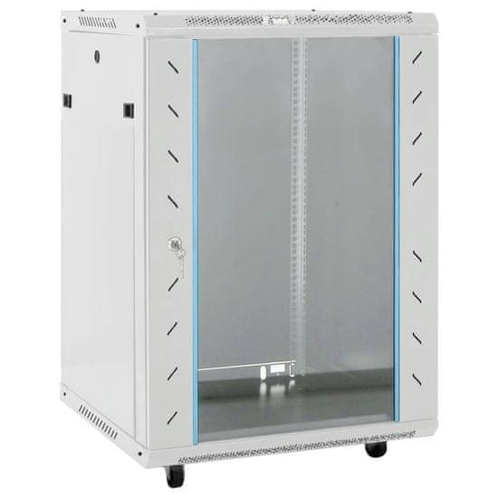 Vidaxl Omrežna omarica 15U z nogami 19 IP20 60x45x86 cm
