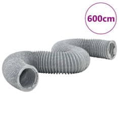 Vidaxl Izpušna cev PVC 6 m Ø12,5 cm