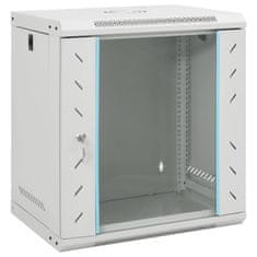Vidaxl Stenska omrežna omarica 12U 19 IP20 53x40x60 cm
