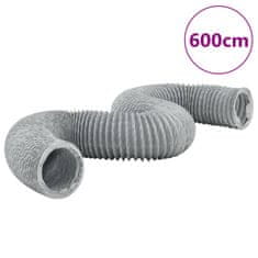 Vidaxl Izpušna cev PVC 6 m Ø20 cm