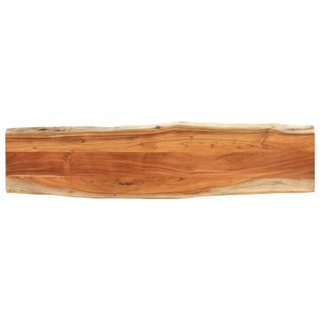 Vidaxl Mizna plošča 180x40x3,8 cm pravokotna akacija naraven rob
