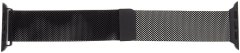 Tactical Taktična 351 zanka Magnetni kovinski trak za Apple Watch 1/2/3/4/5/6/SE 42/44 mm črna
