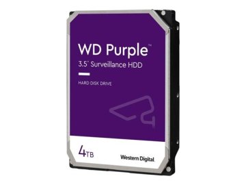 WD PURPLE 43PURZ 4TB SATA/600 256 MB predpomnilnika, 5400 vrtljajev na minuto