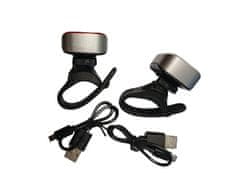 4Race Utripalke spredaj + zadaj LS05 Mini USB črna