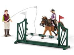 Schleich Šola jahanja z jahači in konji