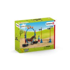 Schleich Farm World 42482 Agility dirka za ponije