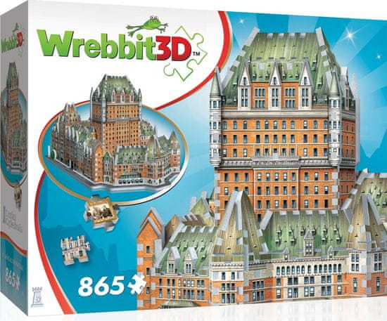 Wrebbit 3D sestavljanka Le Château Frontenac 865 kosov