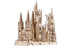 UGEARS 3D sestavljanka Harry Potter: Hogwarts 340 kosov