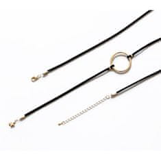 Flamenco Mystique Obešalnik Choker z okrasno zvezdo in krogom N465