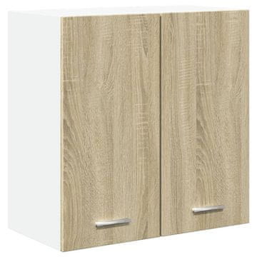 Vidaxl Viseča omarica “Lyon” sonoma hrast 60x31x60 cm iverna plošča