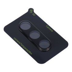 OEM 5D Full Glue kaljeno steklo za fotoaparat - za Samsung Galaxy S23 Črno