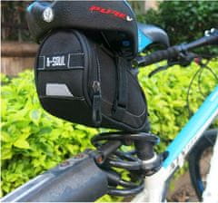 B-SOUL Multipack 2pcs Seat 2.0 pod sedlo torba črna