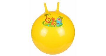 Merco Multipack 3pcs Hom Jump Jumping Gimnastična žoga rumena, 65 cm