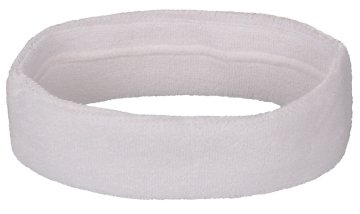 Merco Večpaketni športni naglavni trak 5 kosov, bel