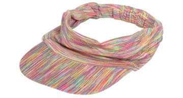 Merco Multipack 3pcs Senčni ženski vizir, mavrica