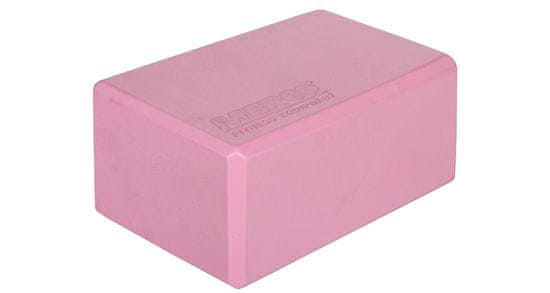Merco Multipack 5pcs Yoga Block Yoga Cube roza, 10 cm