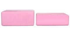 Merco Multipack 5pcs Yoga Block Yoga Cube roza, 7,5 cm