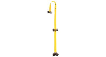 Merco Multipack 2pcs Dogbell zvonec za pse rumena, 1 kos