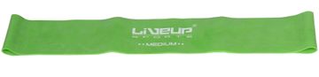 LiveUp Multipack 6pcs Aerobna guma za fitnes gume 50 x 5 cm zelena, M
