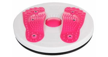 Merco Večpredstavnostni paket 2 kosa vrtljivega diska Rotana, temno roza